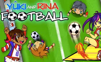 Yuki and Rina Football