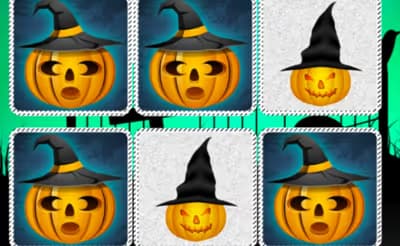 Memory Kids Halloween Game
