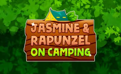 Jasmine & Rapunzel on Camping