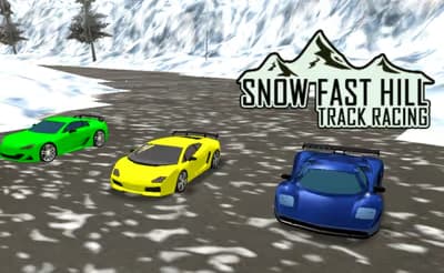 Snow Fast Hill Track Racing