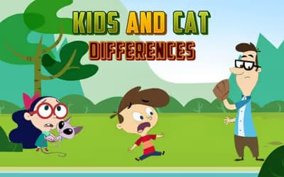 Kids And Cat Differences