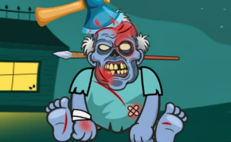 Kick The Zombie Game