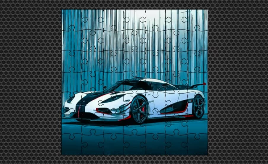 Luxury Swedish Cars Jigsaw