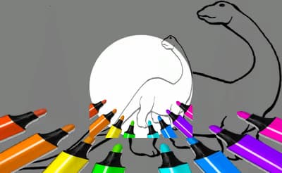 Dinosaur Coloring Pages Kids