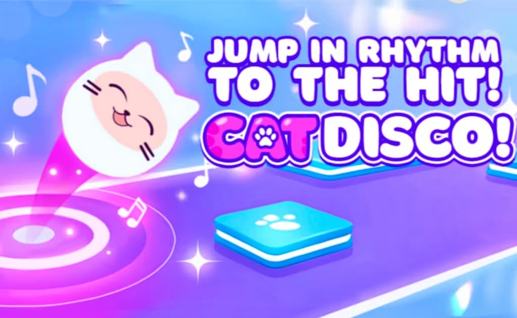 Jump in Rhythm to the Hit! Cat Disco!