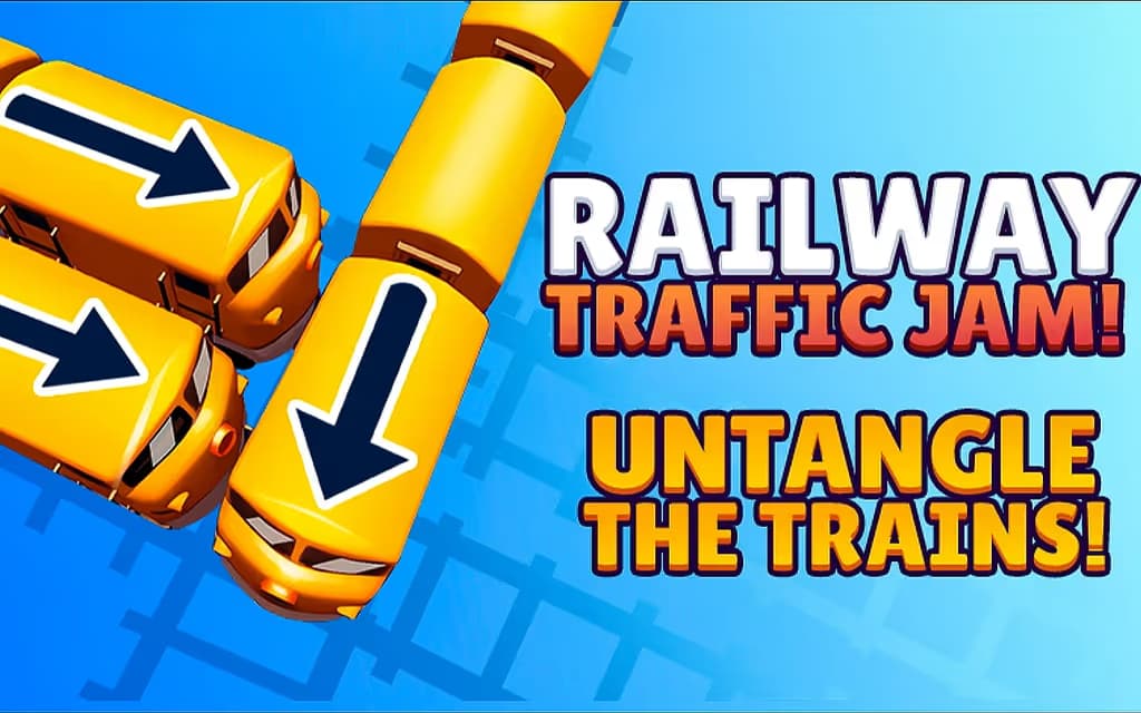 Railway Traffic Jam! Untangle the Trains!