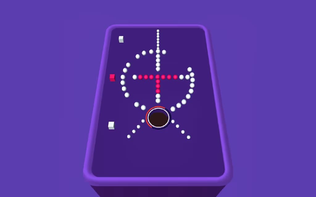Hole 3d Color Block