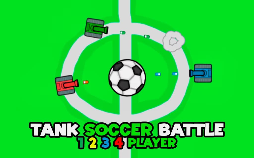 Tank Soccer Battle 1 2 3 4 Player