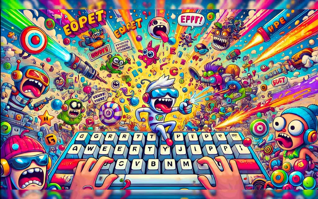 Key Rush - Typing Saga