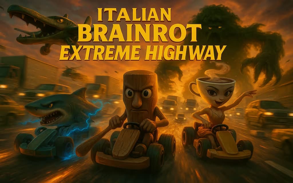 Italian Brainrot Extreme Highway