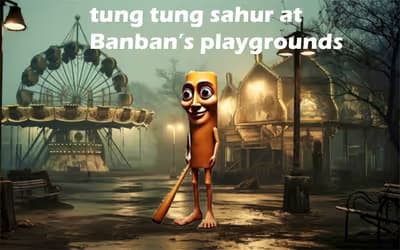 Tung Tung Sahur at Banban Playgrounds